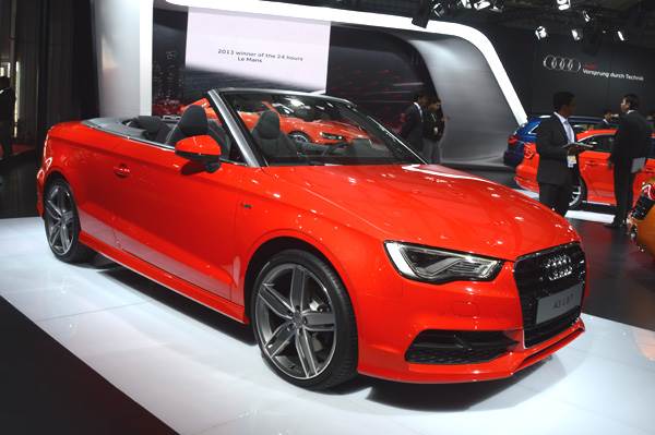 Audi A3 Cabriolet launch on December 11, 2014