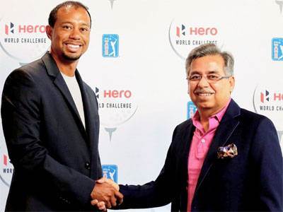 Hero MotoCorp signs Tiger Woods as brand ambassador