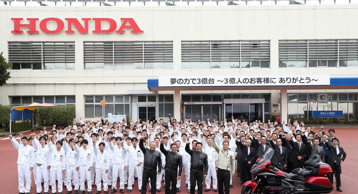 Honda crosses 300 million production mark globally