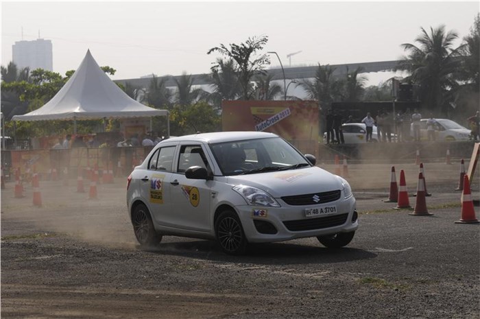 Maruti Autocross at the Autocar Performance Show 2014