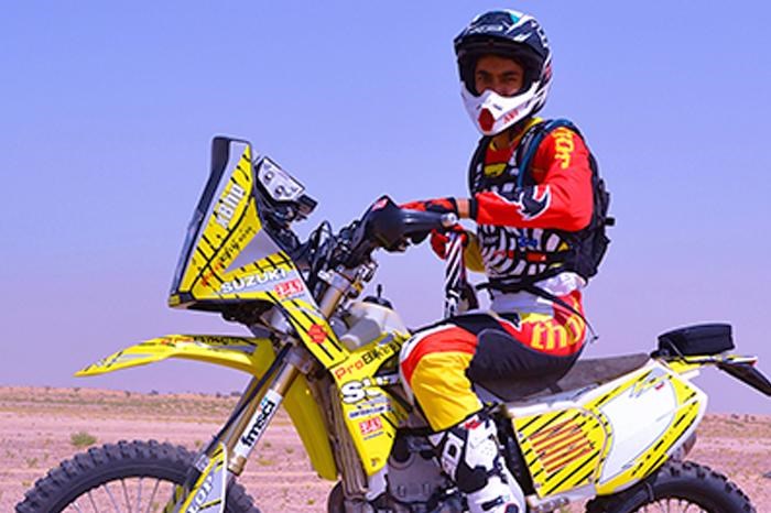 C S Santosh to be first Indian at Dakar