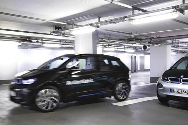 BMW reveals autonomous parking tech