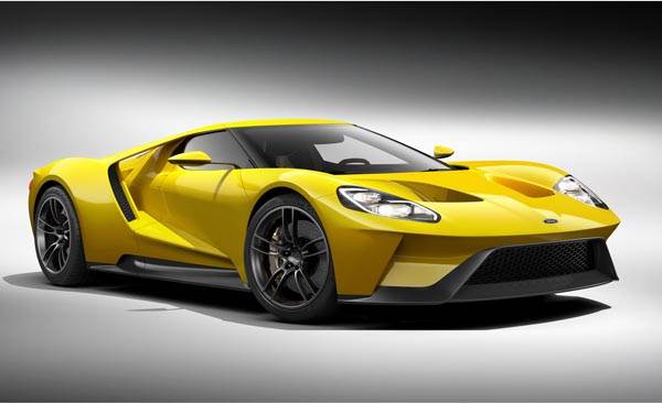 New Ford GT supercar revealed at Detroit motor show 2015