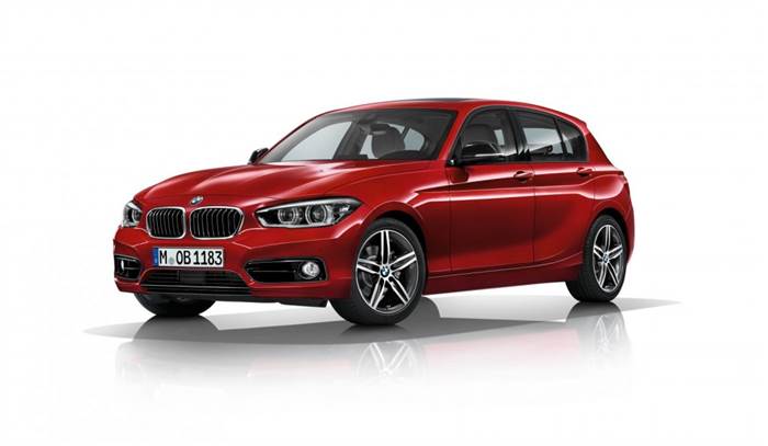 BMW 1-series facelift revealed