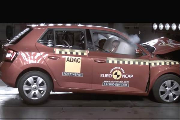 Skoda Fabia gets top rating at Euro NCAP