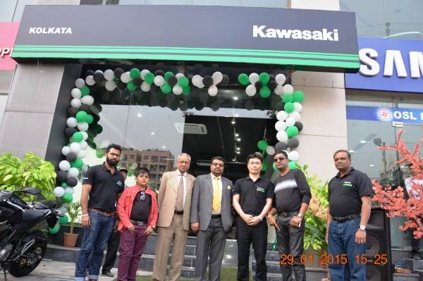 Kawasaki opens outlet in Kolkata