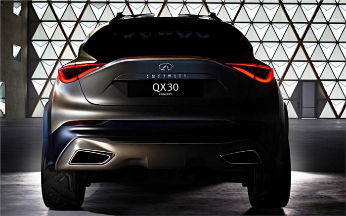 Infiniti QX30 concept previewed