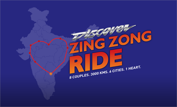 Bajaj organises couples bike ride through India