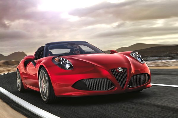 Alfa Romeo 4C Spider to debut at Geneva