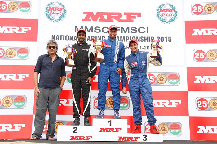 Karthik Tharani Singh dominates MRF F1600 weekend