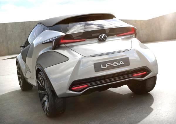 Lexus LF-SA concept leaked
