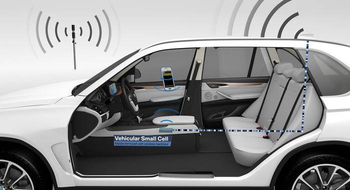 BMW showcases optimised in-car connectivity