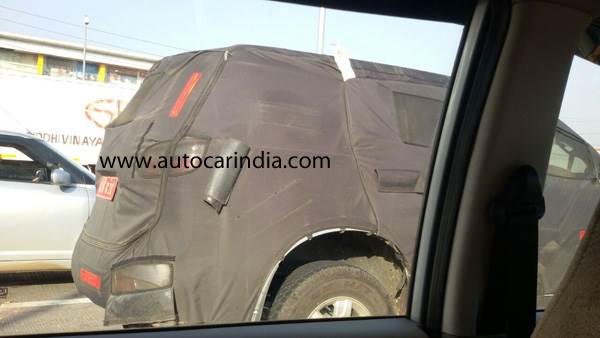 Chevrolet Trailblazer SUV spied in India