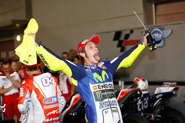 Rossi wins thrilling MotoGP opener at Losail