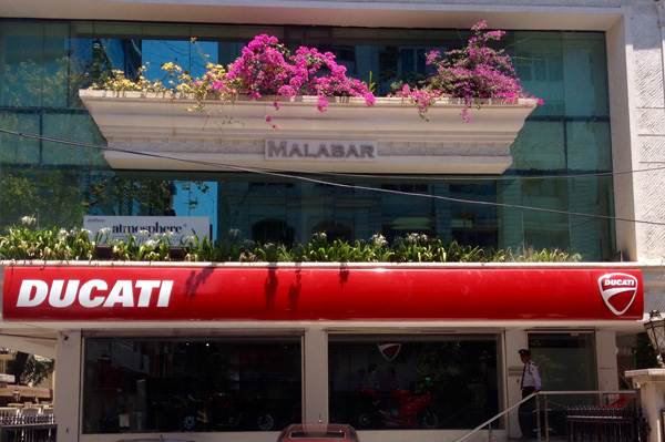 Ducati opens showroom in Mumbai