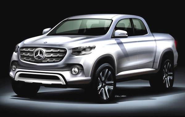 Mercedes-Benz pickup truck by 2020