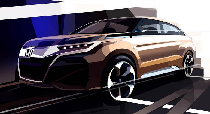New Honda SUV concept for Shanghai