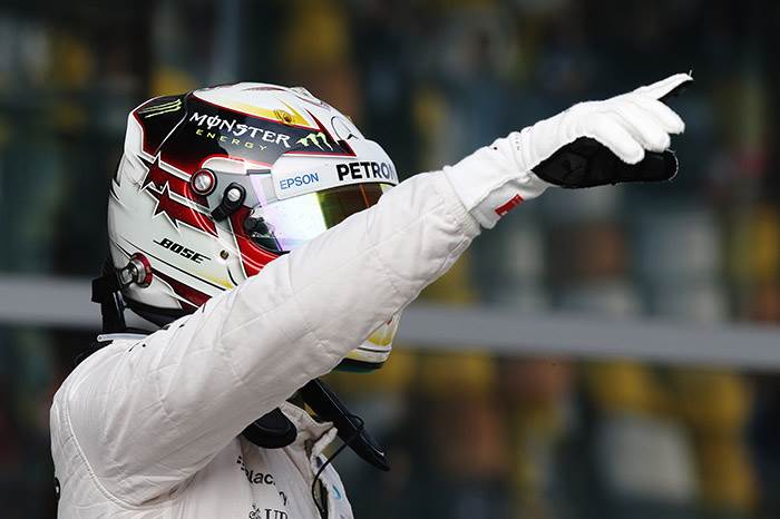 Third-straight pole for Hamilton at Shanghai