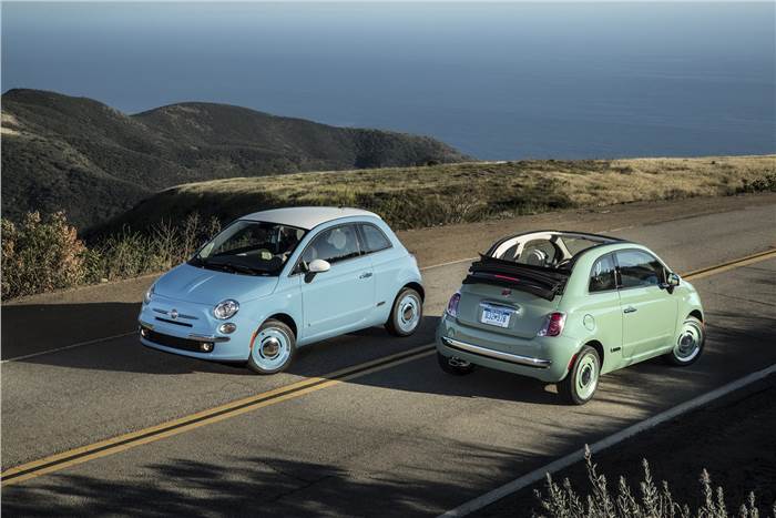 Fiat 500 '1957 Edition' gets a soft top