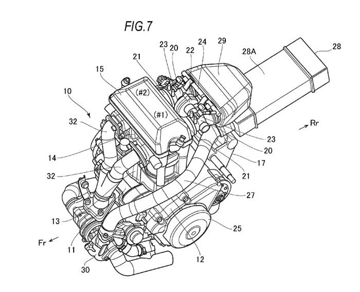 Suzuki patents its turbocharged motorcycle