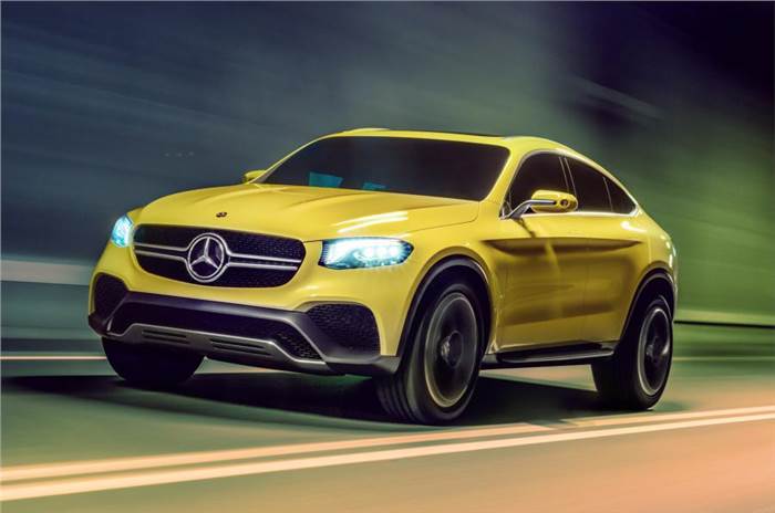 Mercedes-Benz GLC Coupe concept revealed