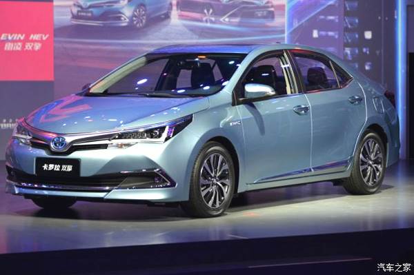 Toyota Corolla hybrid showcased at Shanghai