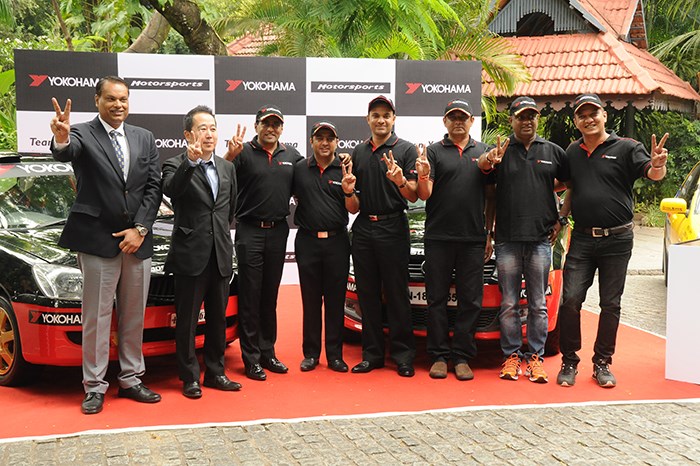 Yokohama launches Indian Rally team