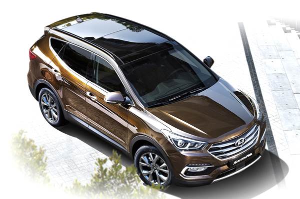Hyundai Santa Fe facelift revealed
