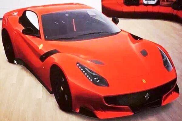 Ferrari F12 GTO leaked
