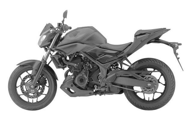 New Yamaha MT-series bike leaked
