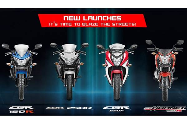 Motorcycles scheduled for Honda RevFest leaked