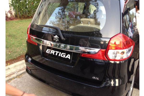 Updated Ertiga seen undisguised ahead of unveil