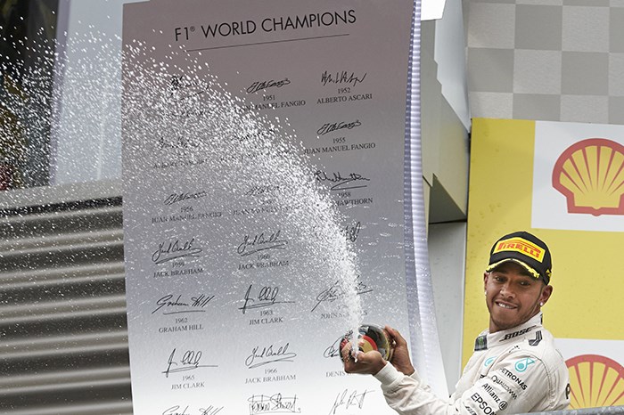 F1: Hamilton beats Rosberg to Spa win