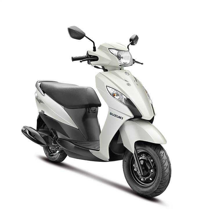 Suzuki Let's scooter gets new paint shades
