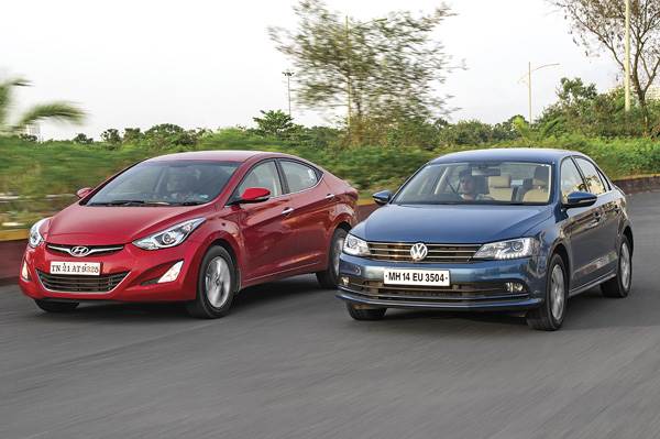Hyundai Elantra diesel vs Volkswagen Jetta comparison
