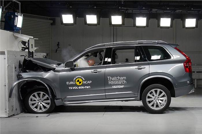 Volvo XC90 gets full marks at Euro-NCAP