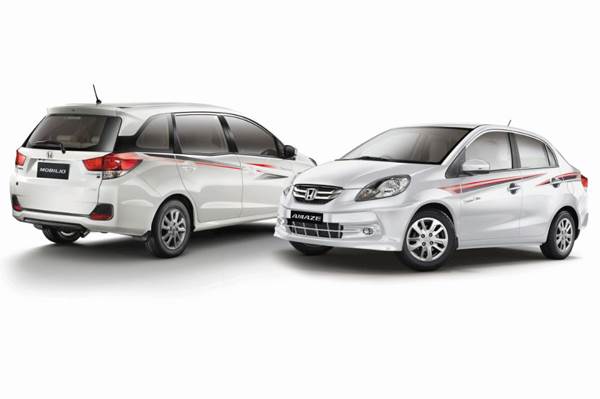 Honda Amaze, Mobilio Celebration Edition launched