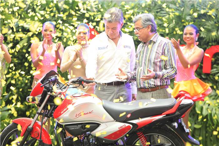 Hero Motorcorp begins operations in Colombia