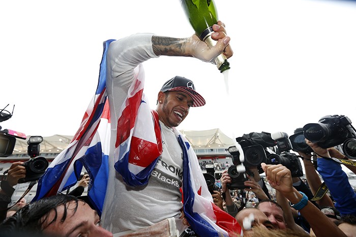 F1: Hamilton wins third F1 title in US Grand Prix