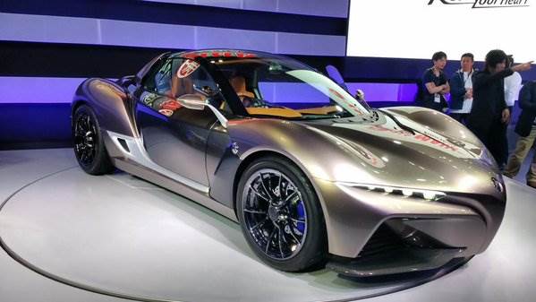 Yamaha sportscar concept revealed at Tokyo motor show