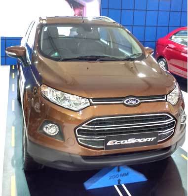 Updated Ford EcoSport showcased at APS 2015