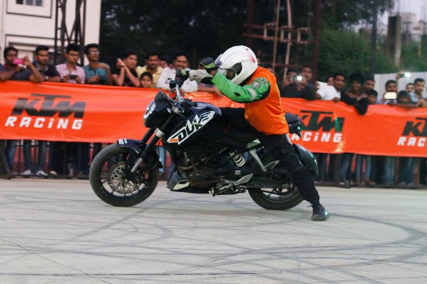 KTM organises stunt show in Pune