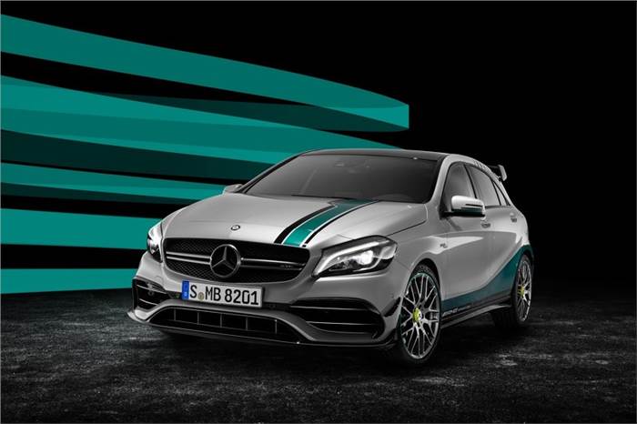 Mercedes-AMG marks F1 season win with special-edition A45