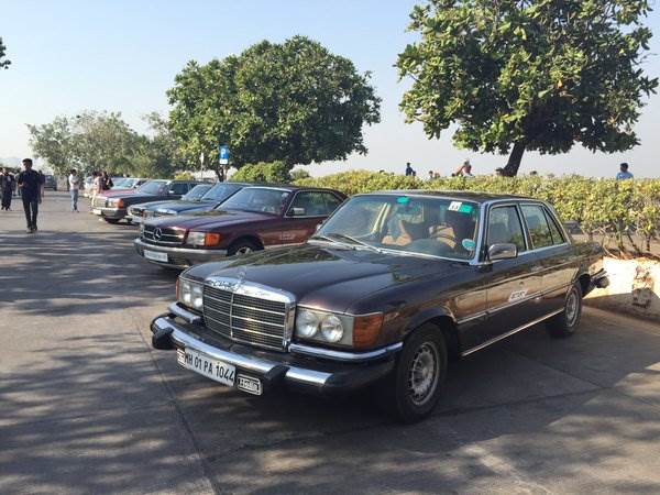 The Mercedes Classic Car Rally 2015
