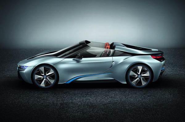 BMW releases i8 Spyder concept teaser