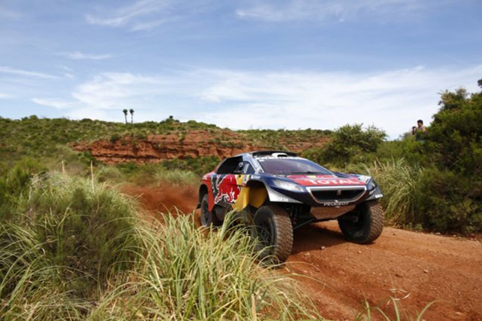 Dakar: Loeb leads as Santosh and Sherco-TVS bounce back