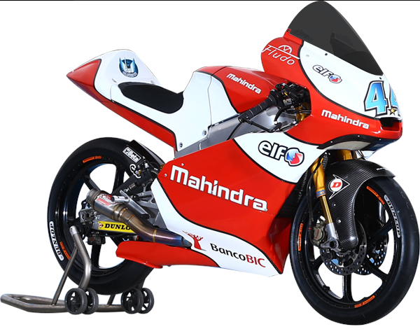 Global unveil of Mahindra Moto3 racer at Auto Expo 2016
