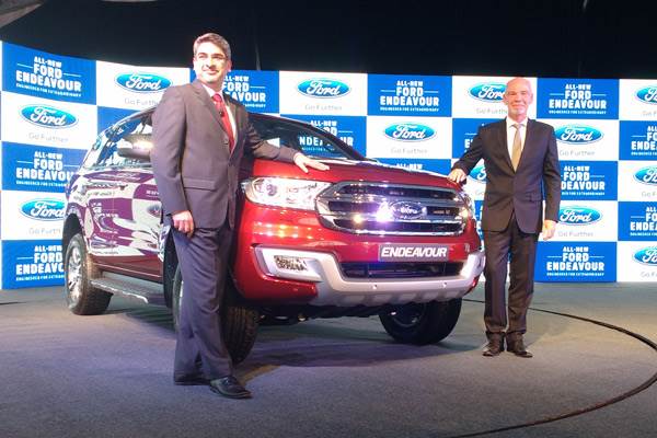 New Ford Endeavour launched at Rs 24.75 lakh