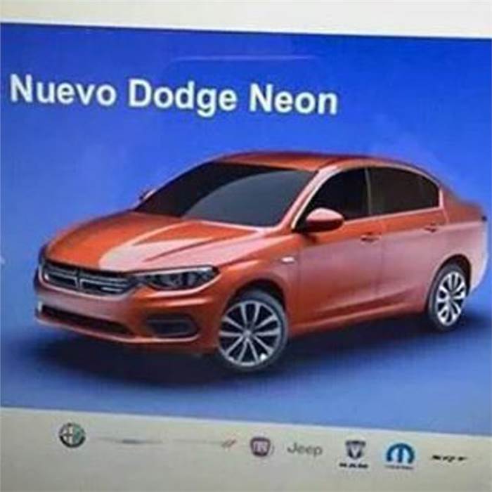 New Dodge Neon to be based on Fiat Tipo