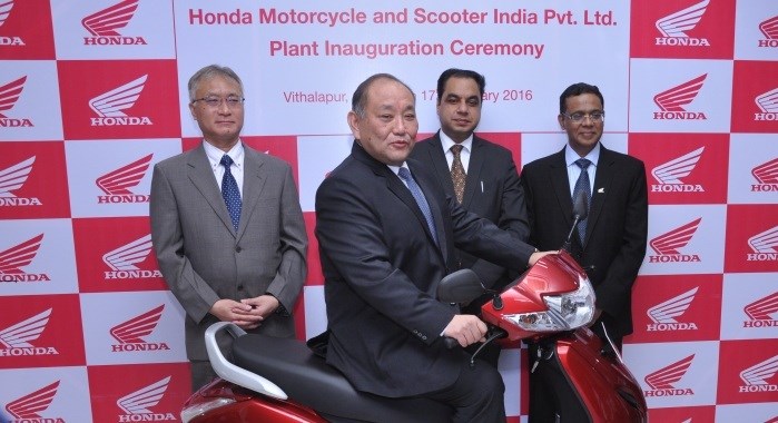 Honda's Gujarat plant is world's largest scooter-making facility